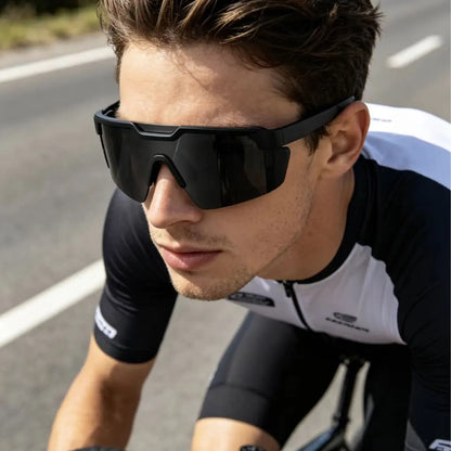 Unisex Oversize Frame Aviator Safety Sunglasses - Bold Style, All Seasons Men'S Accessories, Gifts for Him, Unique Gifts for Man, Ideal for Cycling, Driving