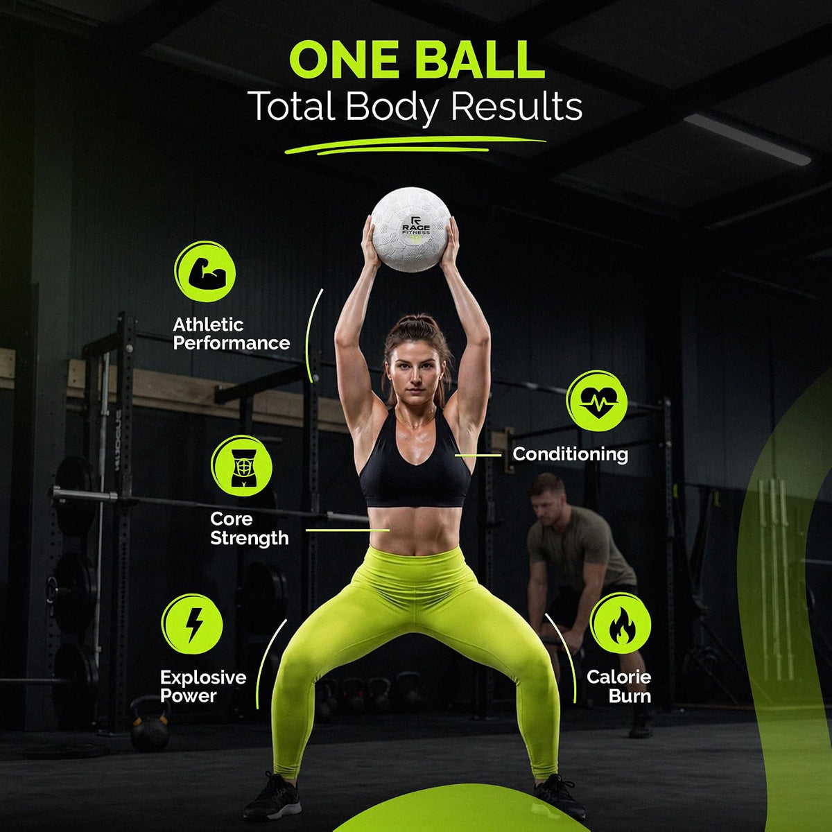Slam Ball 10/15/20Lb, Medicine Balls for Training