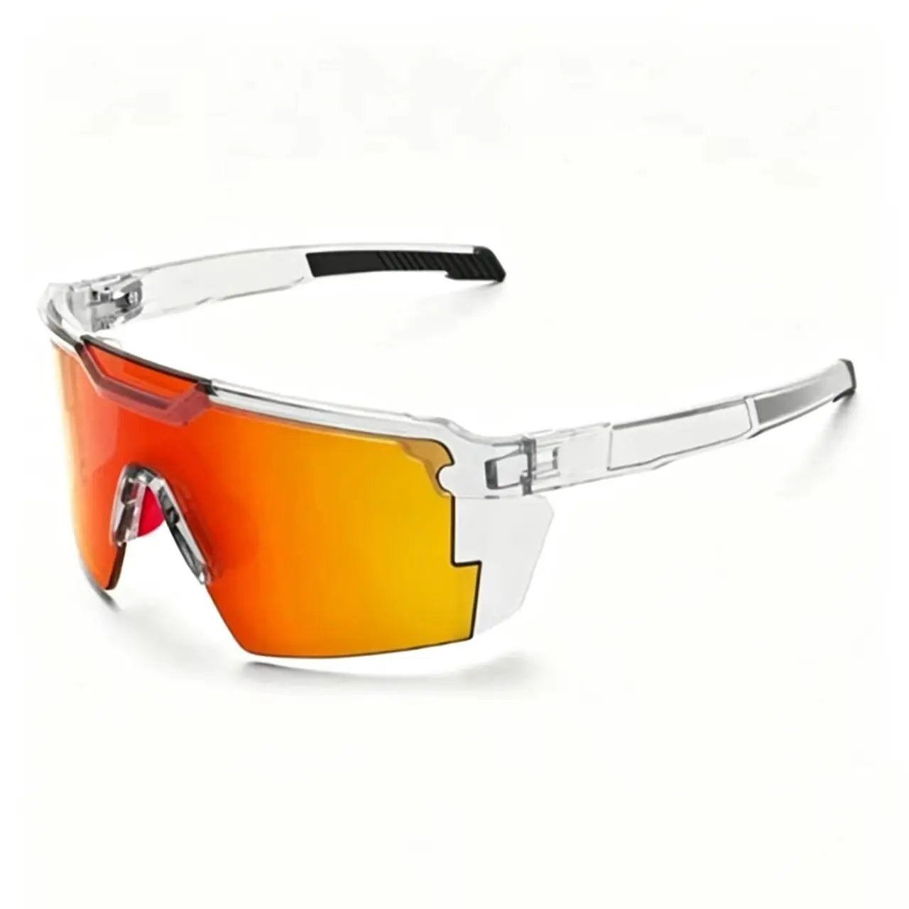 Unisex Oversize Frame Aviator Safety Sunglasses - Bold Style, All Seasons Men'S Accessories, Gifts for Him, Unique Gifts for Man, Ideal for Cycling, Driving