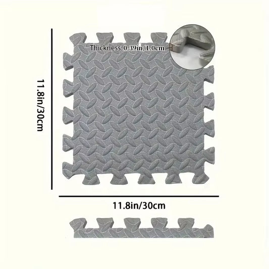 8/16 Pcs Foam Fitness Non Slip Yoga Mat Fitness Floor Tile Protection Pad Fitness Equipment Mat Suitable for Indoor Fitness