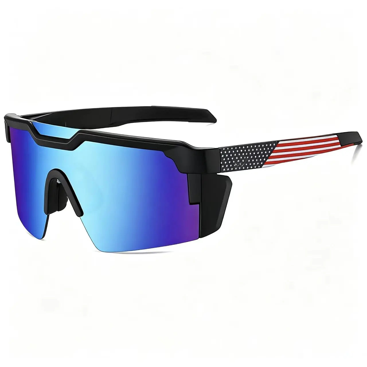 Unisex Oversize Frame Aviator Safety Sunglasses - Bold Style, All Seasons Men'S Accessories, Gifts for Him, Unique Gifts for Man, Ideal for Cycling, Driving