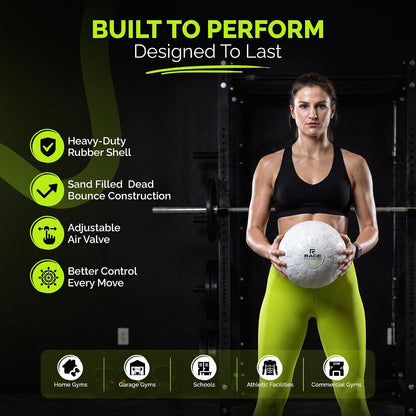 Slam Ball 10/15/20Lb, Medicine Balls for Training